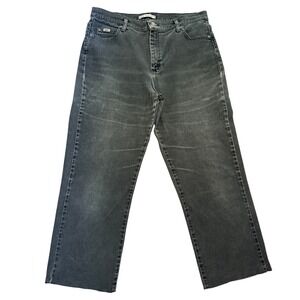 Lee Mens Relaxed Straight Leg Jeans Faded Black 34x28 3051802 Vintage Style
